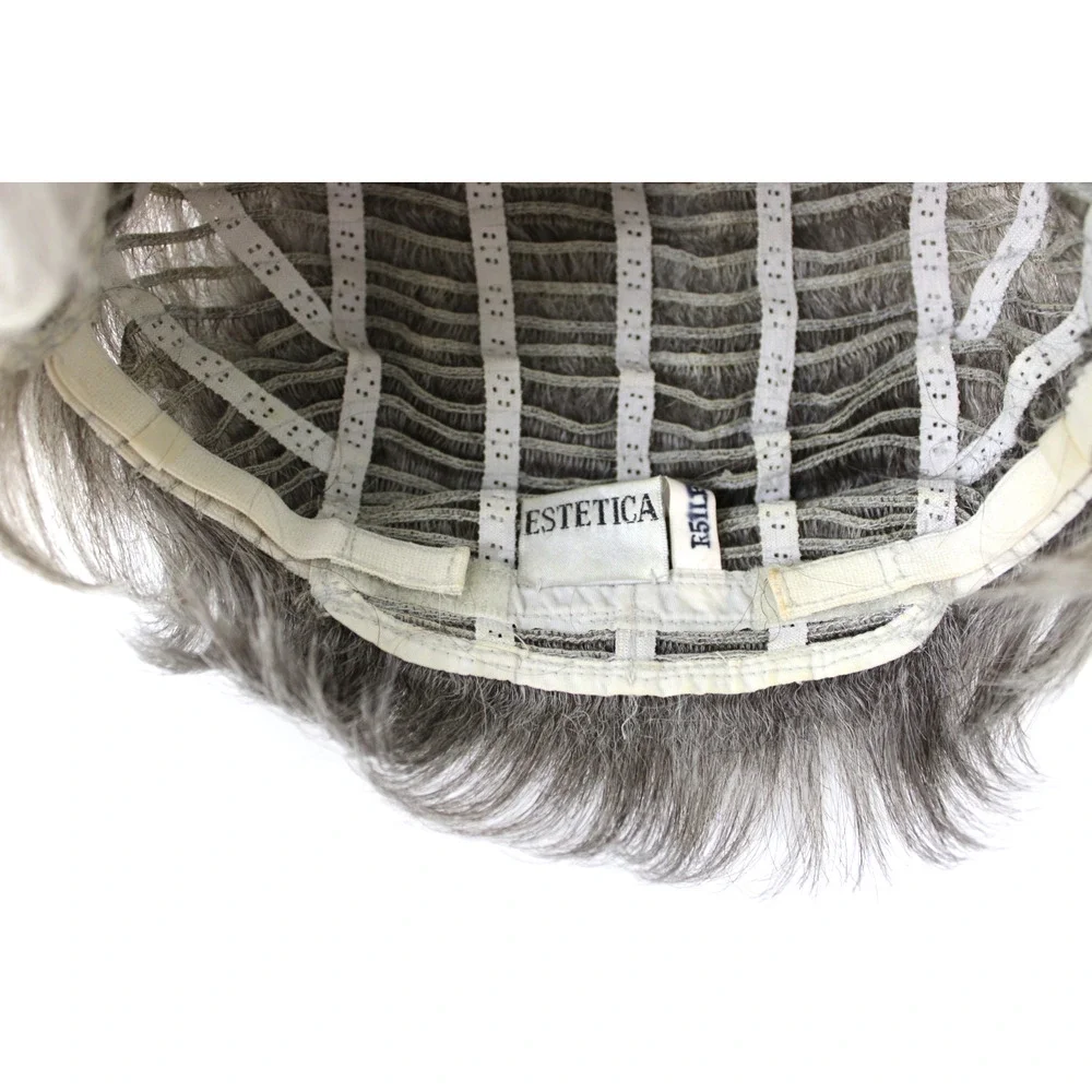 Estetica Short Wig Silver Gray R51